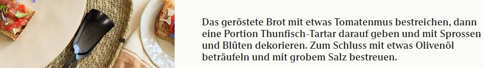THUNFISCH-TATAR