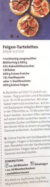 FEIGEN TARTELETTES
