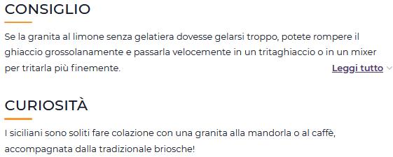 GRANITA LIMONE