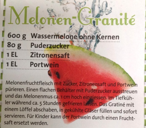 GRANITA MELONE