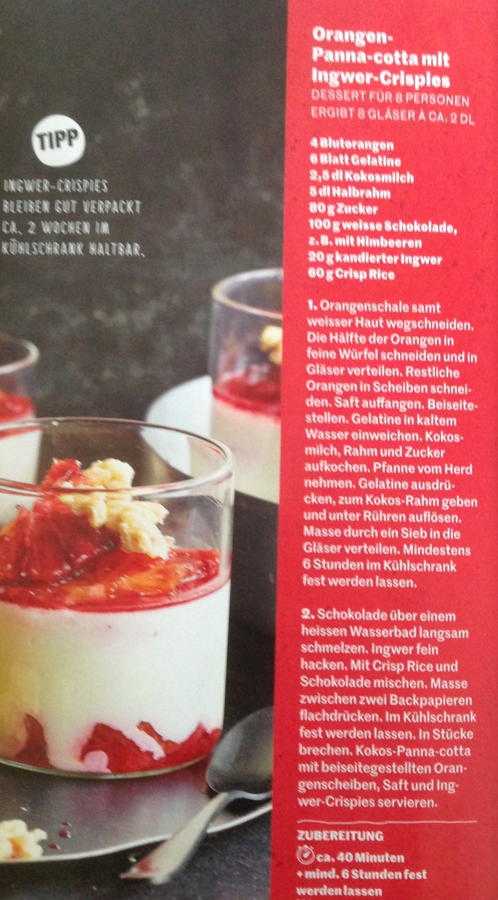 PANNACOTTA ORANGEN