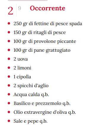 INVOLTINI SPADA MESSINESE