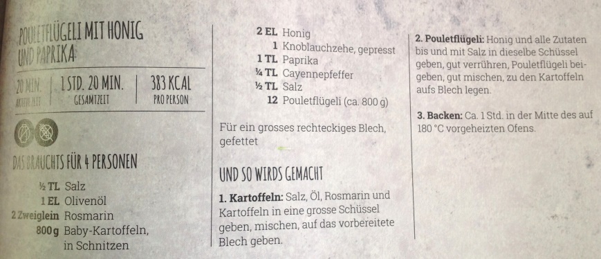 POULET VOM BLECH
