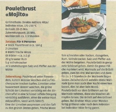 POULET MOJITO
