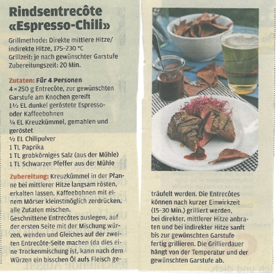 ENTRECOTE ESPRESSO-CHILI