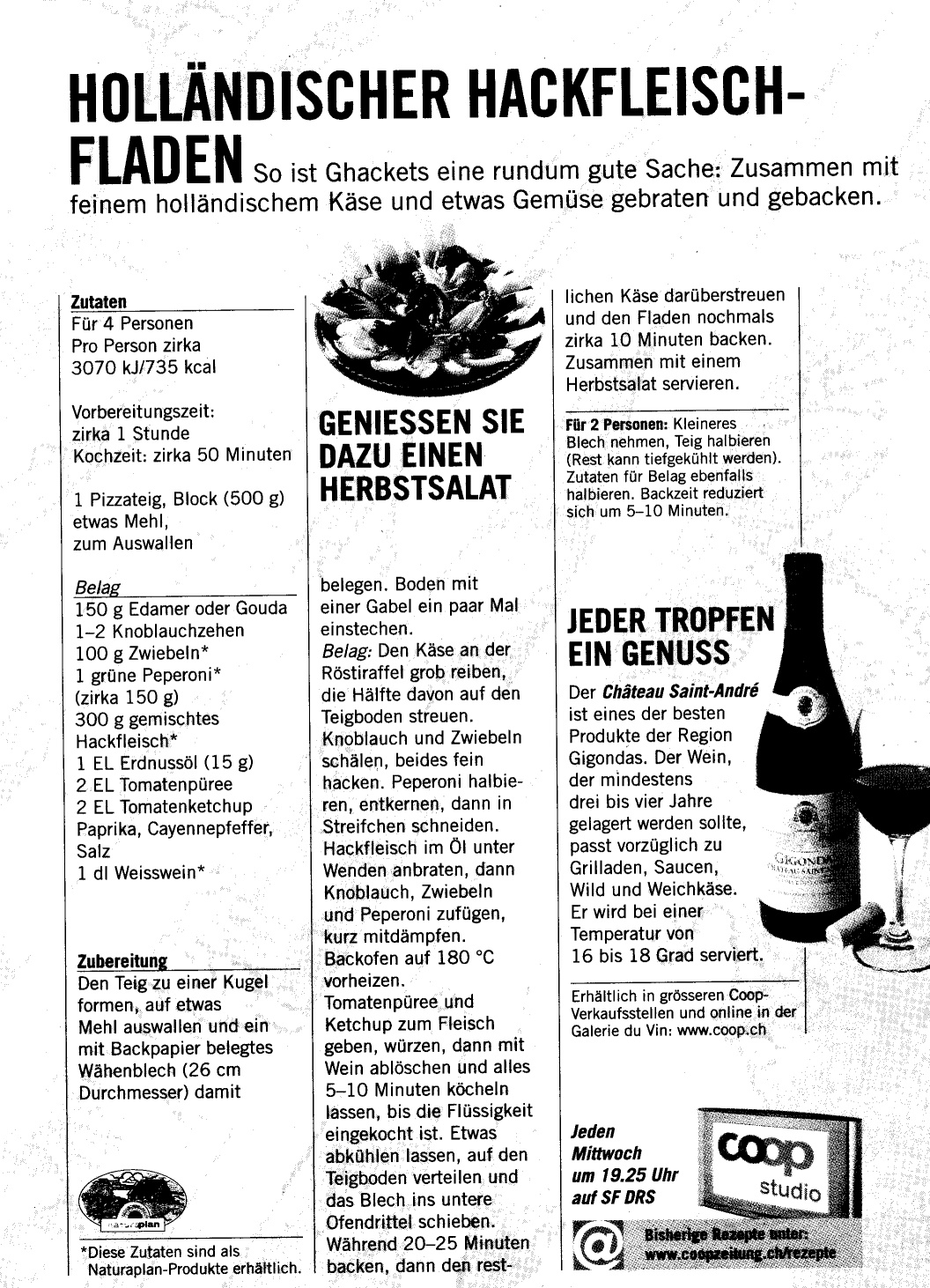 HACKFLEISCHKUCHEN MIT