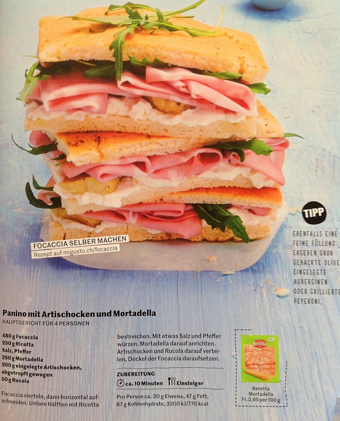 FOCACCIA SANDWICH