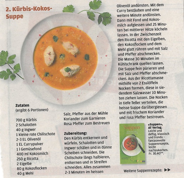 KUERBISSUPPE CURRY