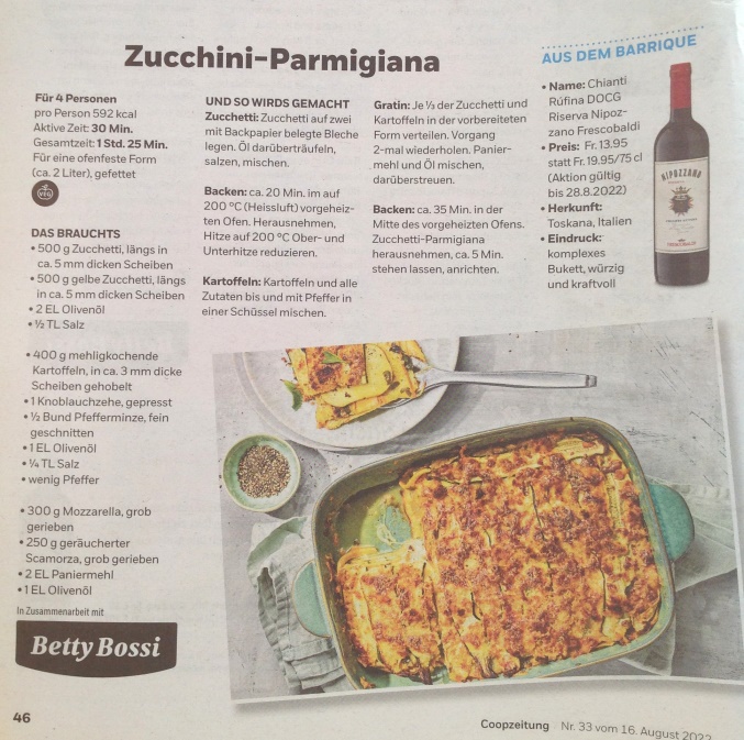 ZUCCHINI PARMIGIANA