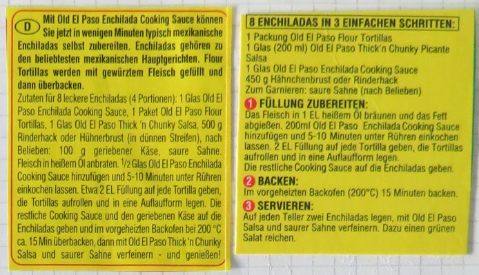 ENCHILADAS
