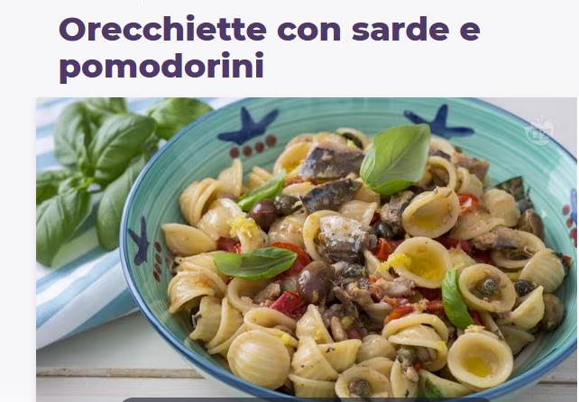 PENNE CON ALICI